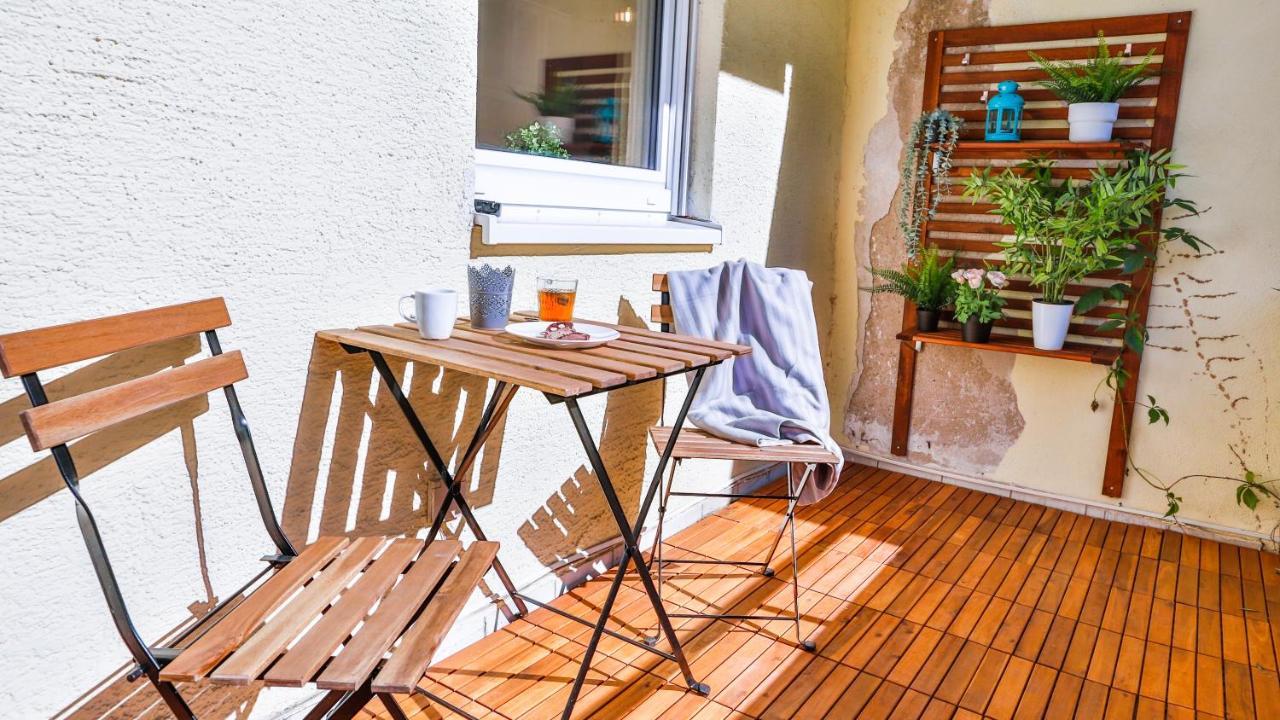 Studio Hirsch56 - Zentral-Ruhig-Terrasse-Netflix Karlsruhe Kültér fotó